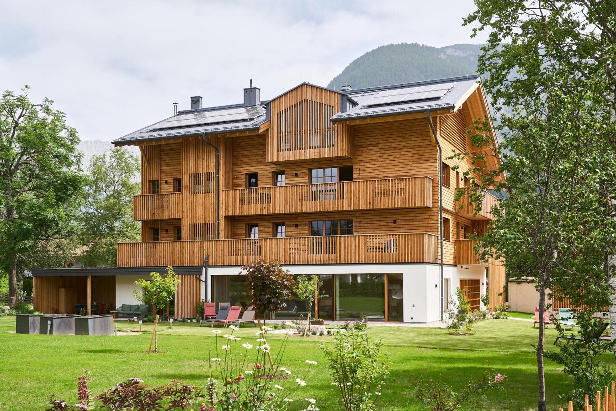 Kurblhof Natur Hotel Appartements Leutasch Exterior photo